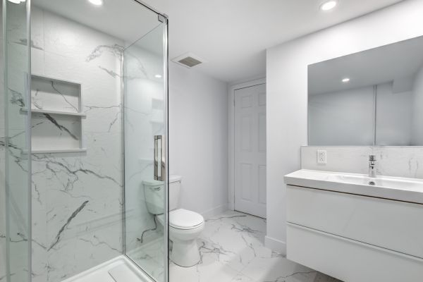 Basement Bathroom Construction in Madison