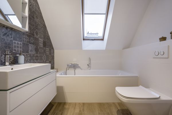 Attic Bathroom Construction in Madison