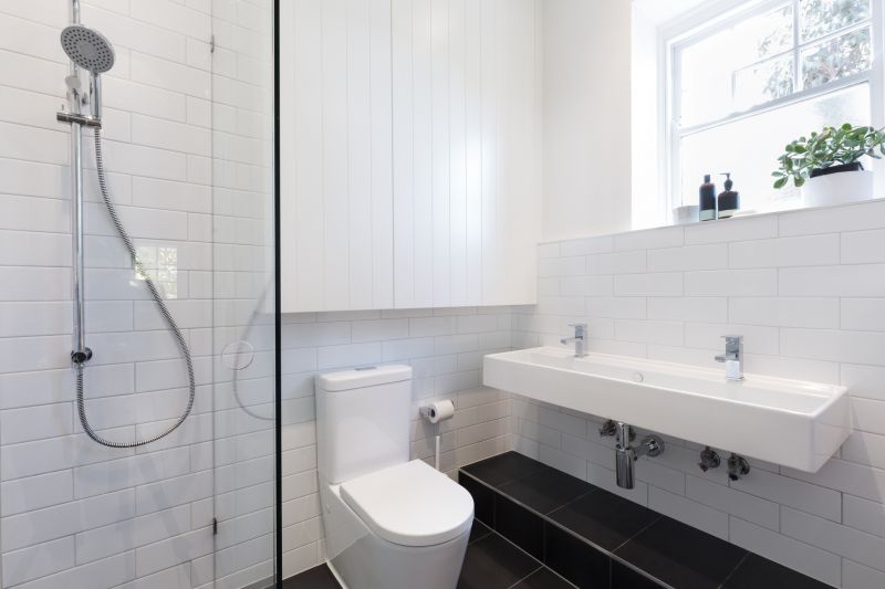 Bathroom with Smart Technology Integration